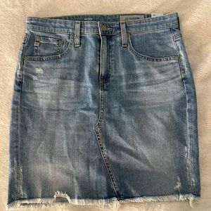 AG denim skirt